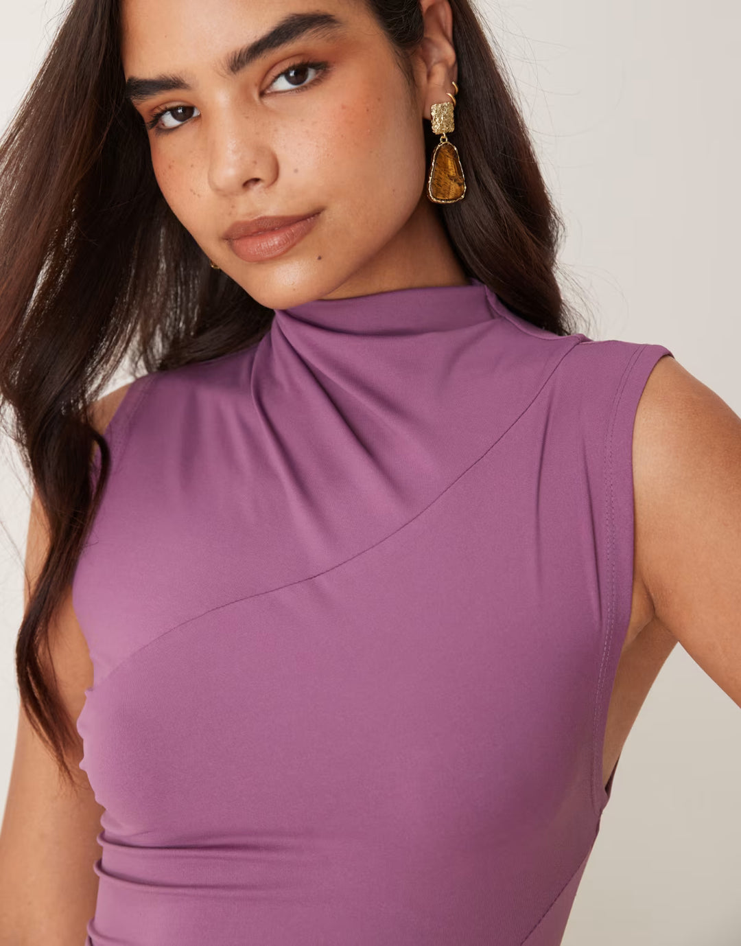 Rochie maxi ASOS, mov