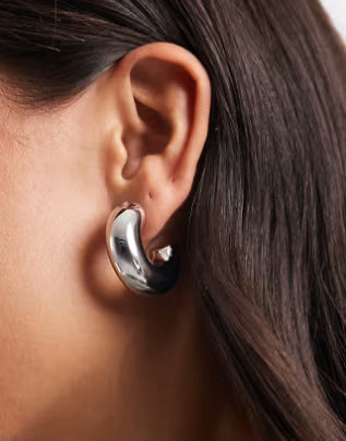 ASOS fülbevaló, ezüst színű