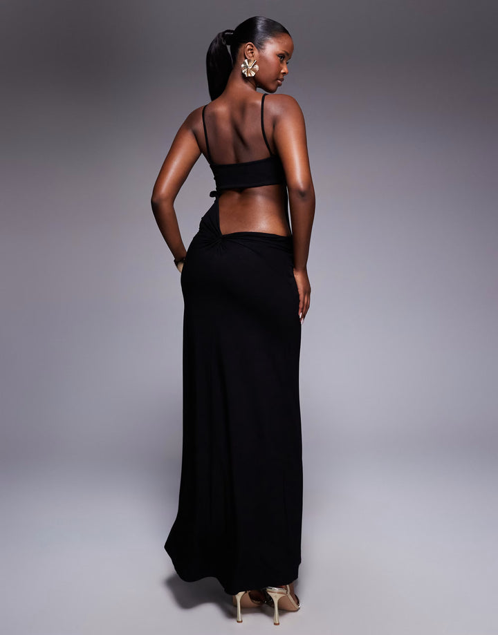 Rochie maxi ASOS, negru