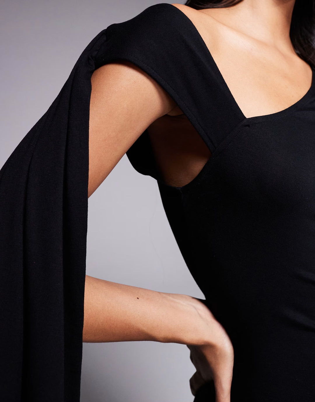 Rochie maxi ASOS, negru