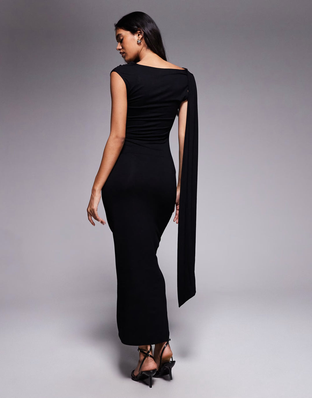Rochie maxi ASOS, negru