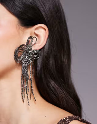 ASOS fülbevaló, ezüstszínű