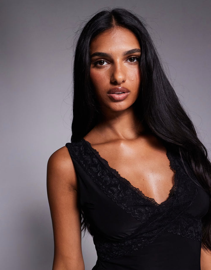 Top FASHIONKILLA, negru
