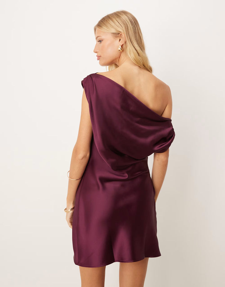 Rochie mini ASOS, mov