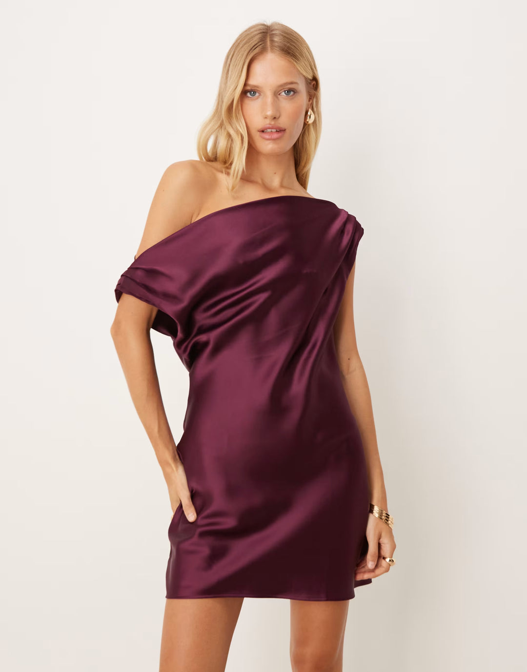 Rochie mini ASOS, mov