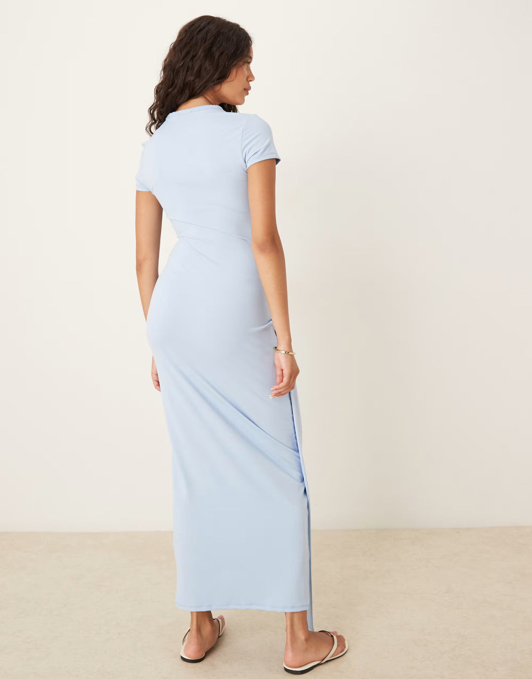 Rochie maxi ASOS, albastru