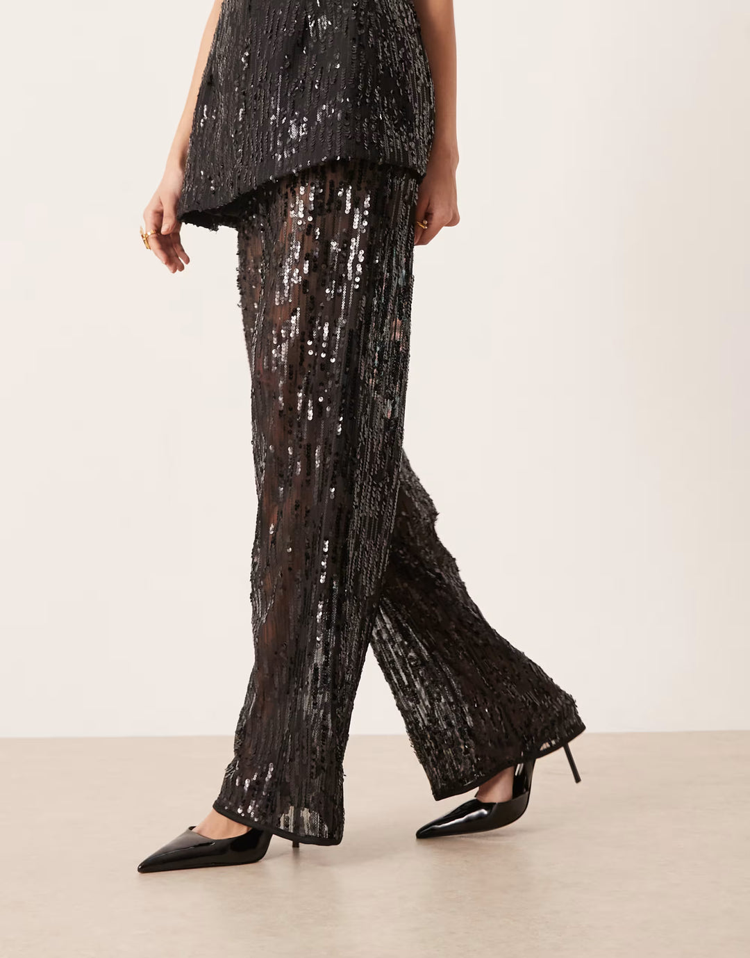 Pantaloni Asos, negru
