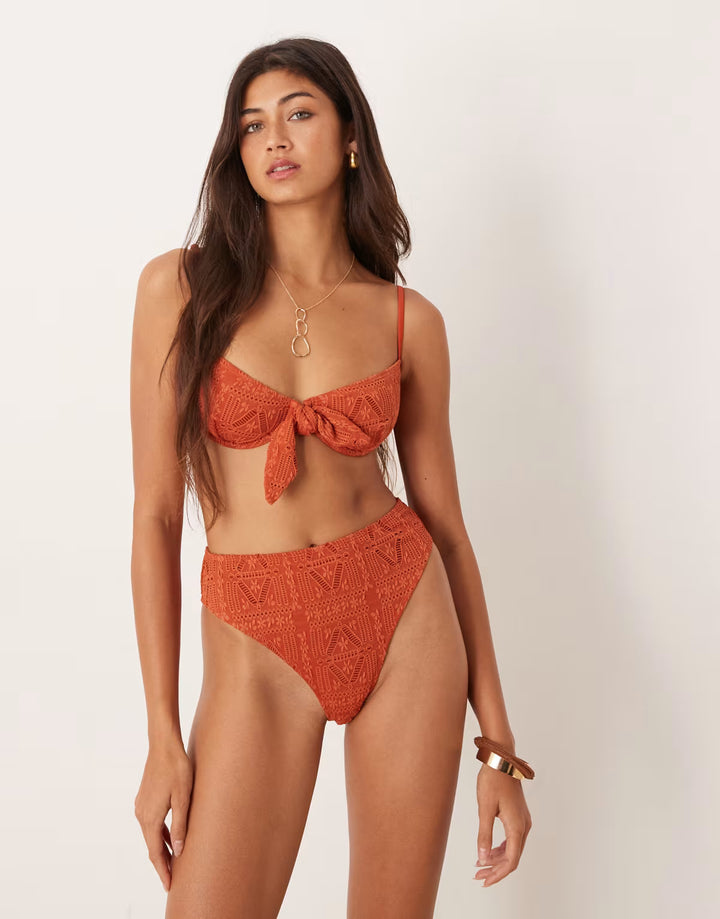 ASOS ruha, téglavörös