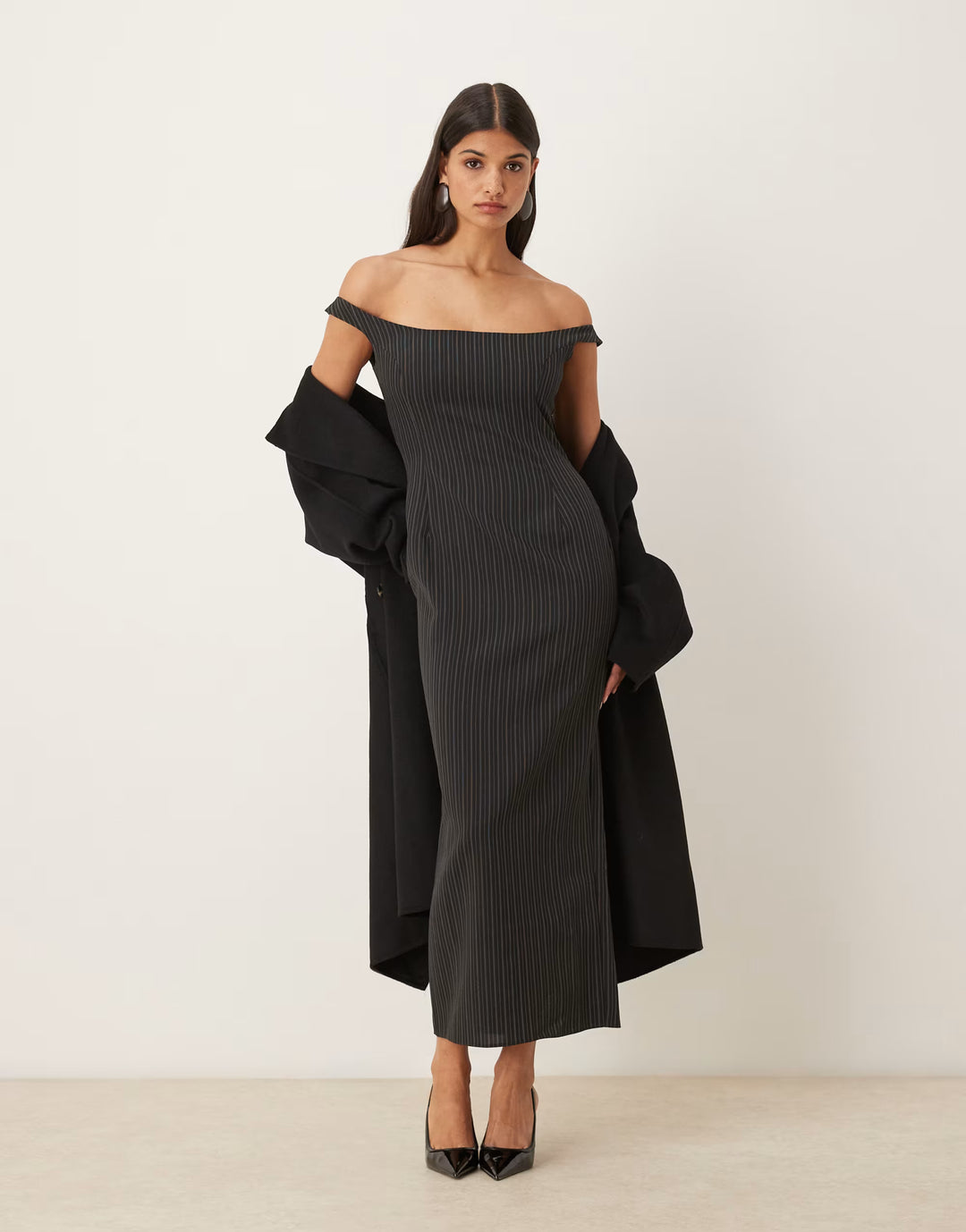 Rochie maxi ASOS, negru