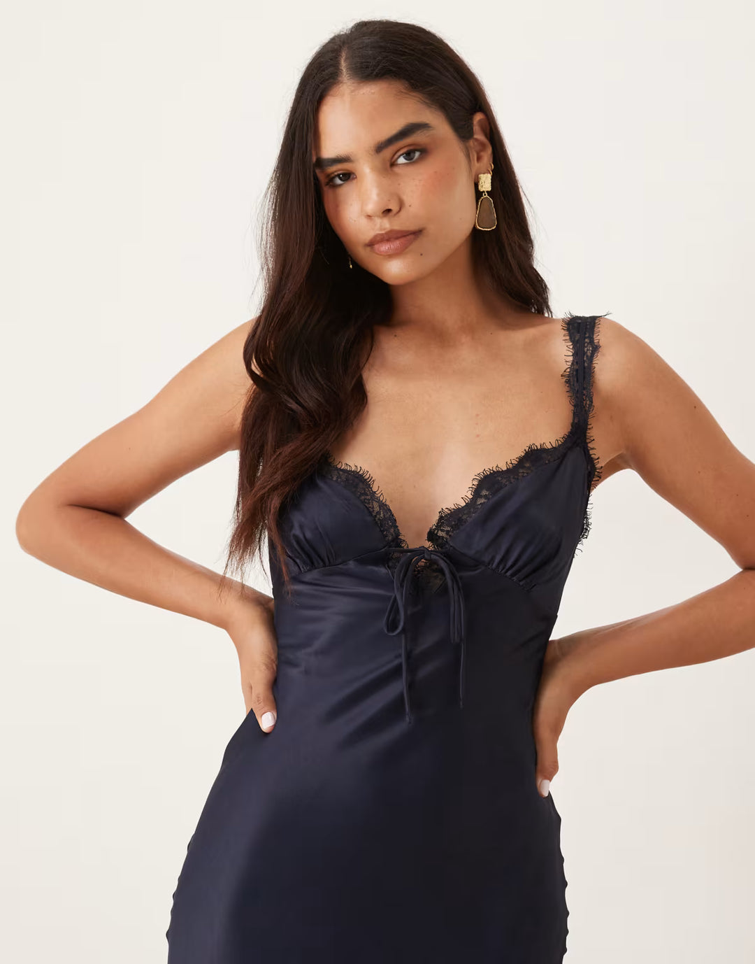 Rochie maxi ASOS, albastru