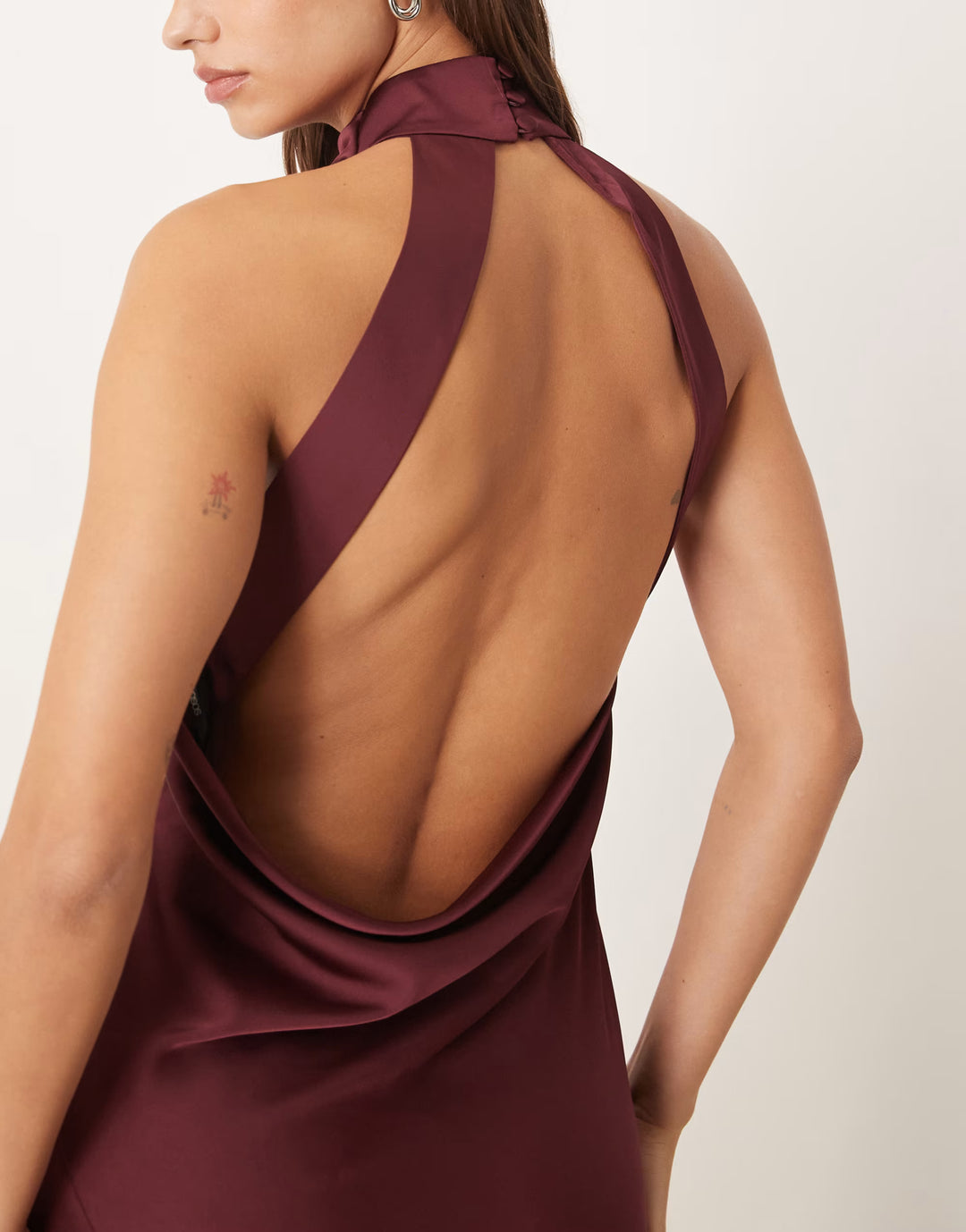Rochie maxi ASOS, vișiniu