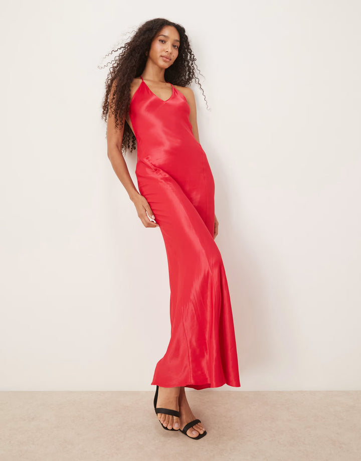 Rochie maxi ASOS, roșu