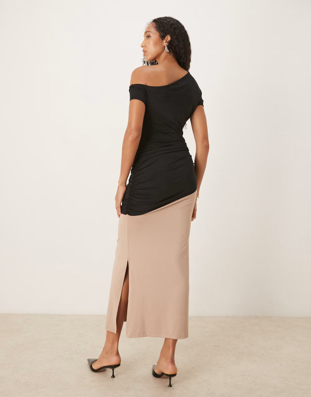 Rochie maxi ASOS, mix culori