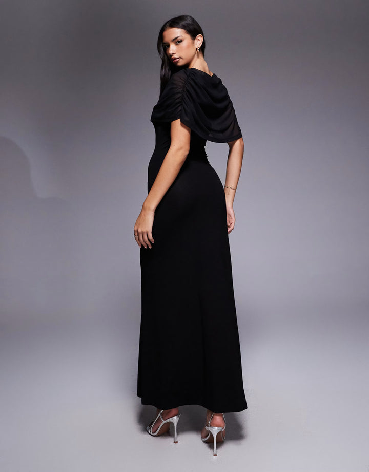 Rochie maxi ASOS, negru