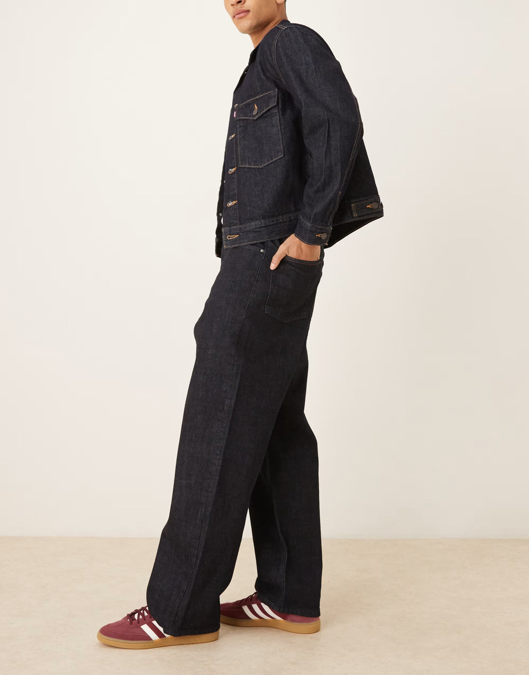 Asos farmer, sötétkék