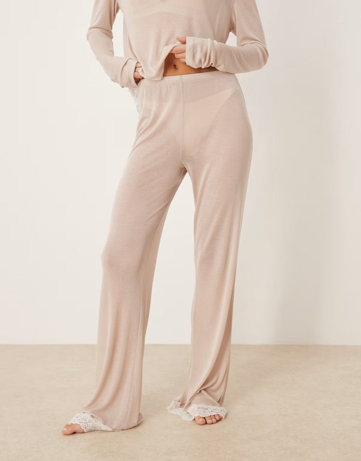 ASOS bézs pizsamanadrág