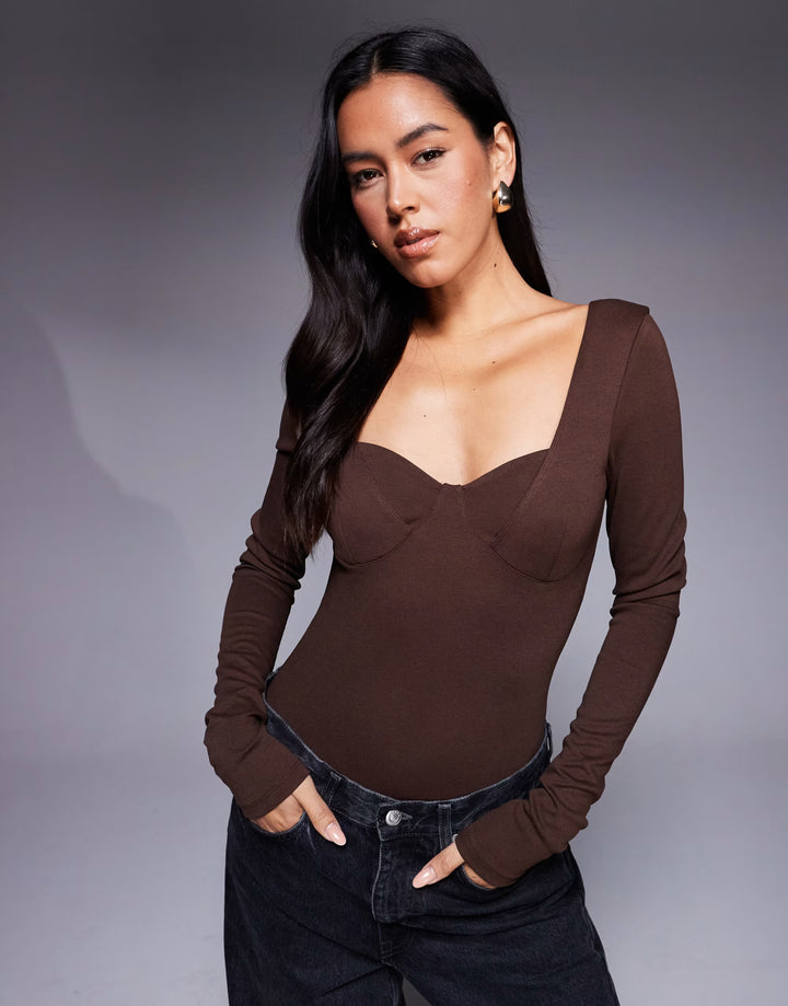 Asos body, barna