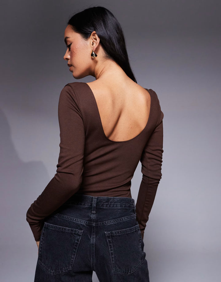 Asos body, barna