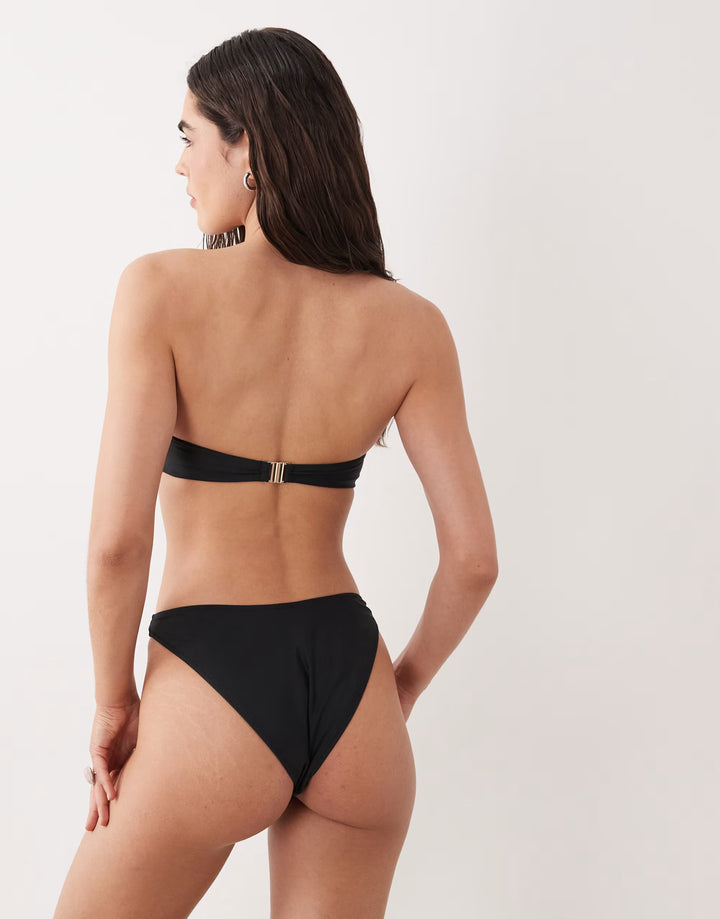 Sutien de plajă Miss Selfridge, negru