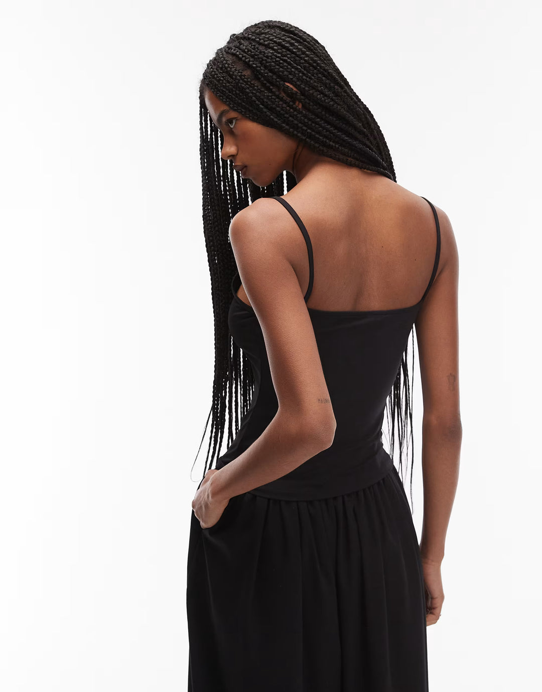 Top ASOS, negru