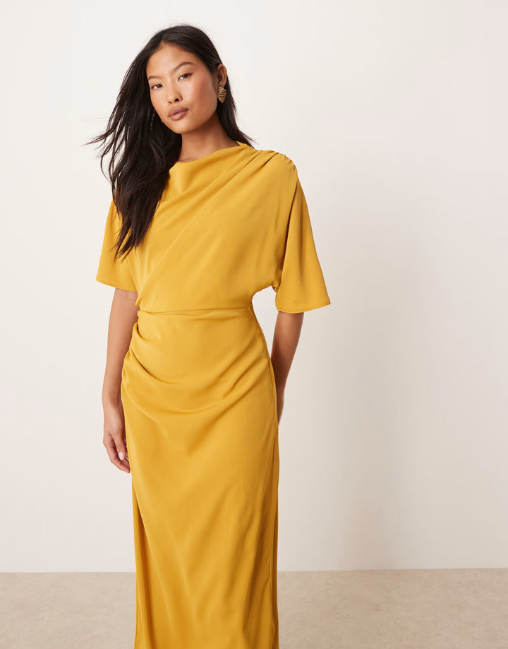 Rochie maxi ASOS, galben