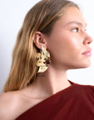 TopShop fülbevaló, arany színű