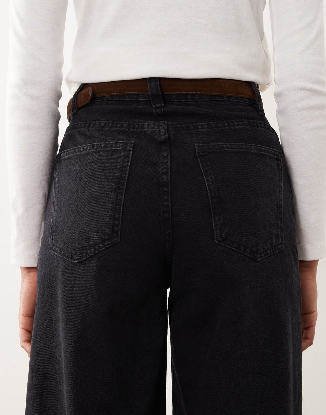Jeans ASOS, negru