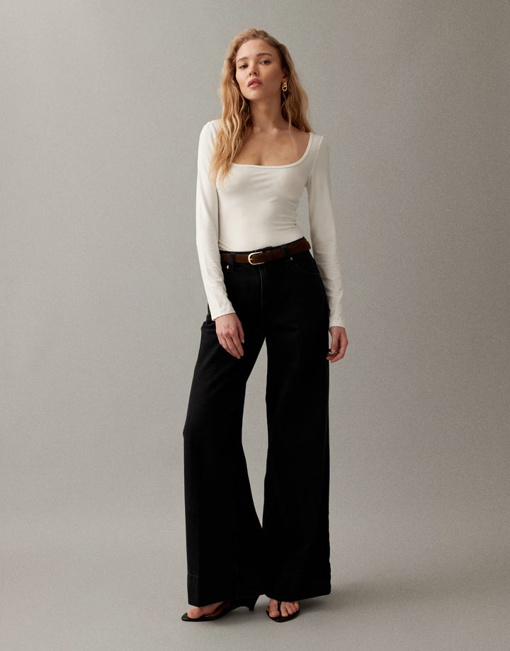 Jeans ASOS, negru