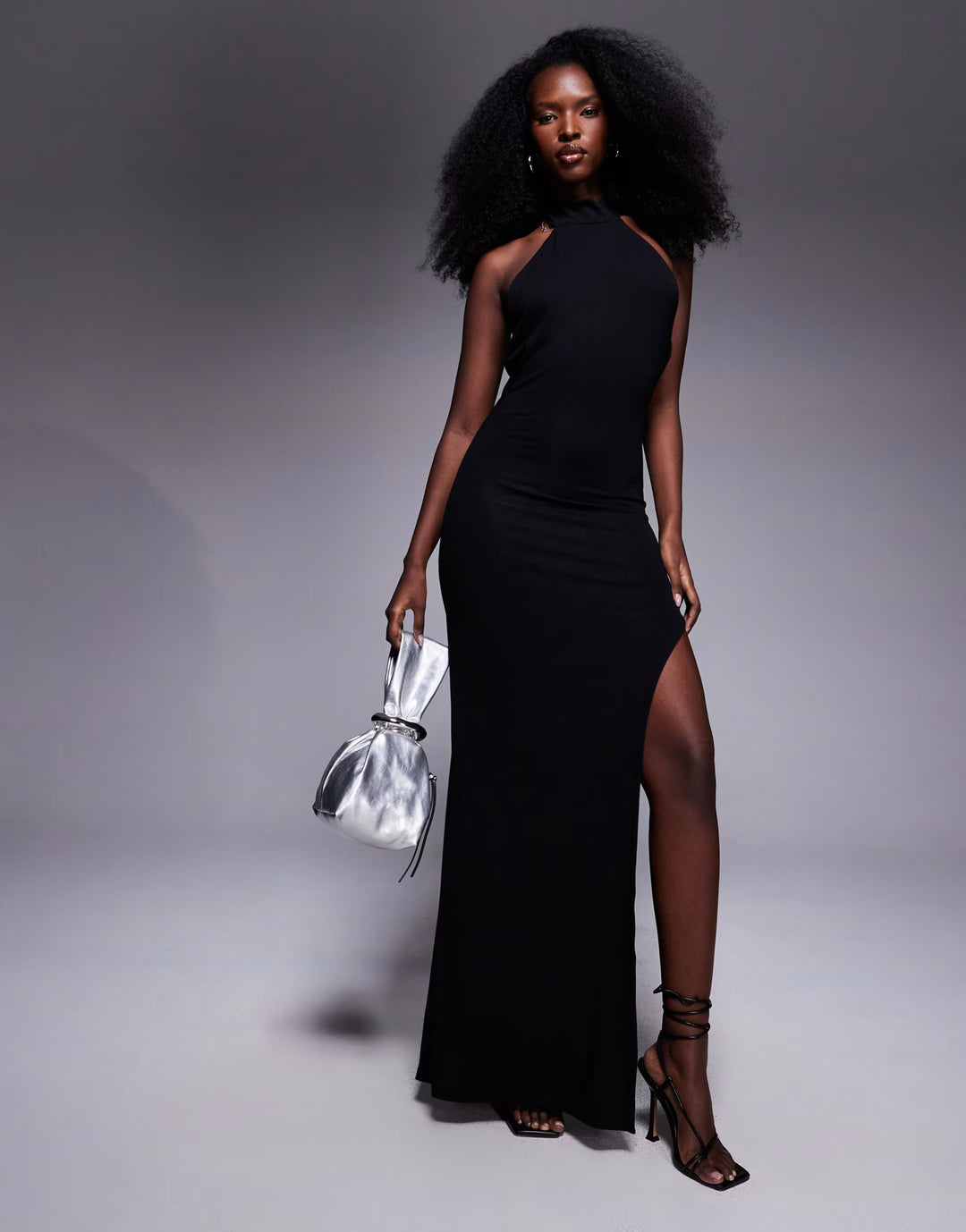 Rochie maxi ASOS, negru