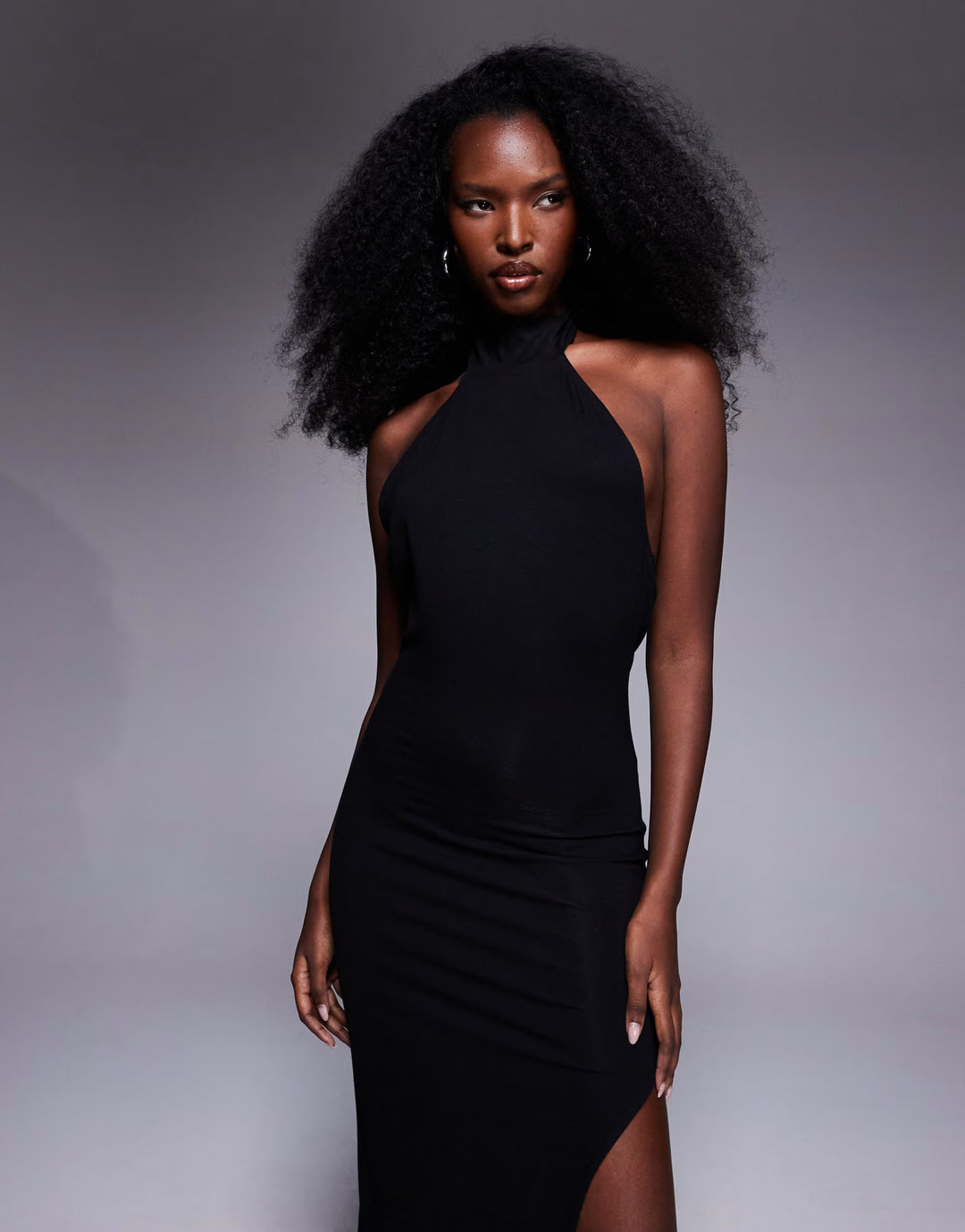 Rochie maxi ASOS, negru