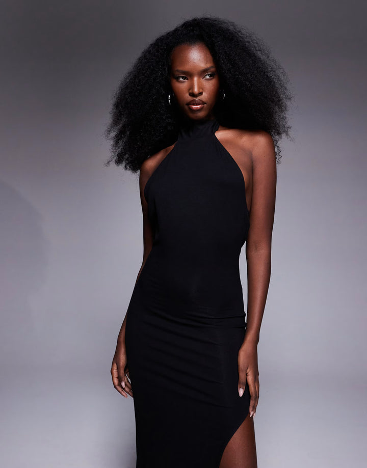Rochie maxi ASOS, negru