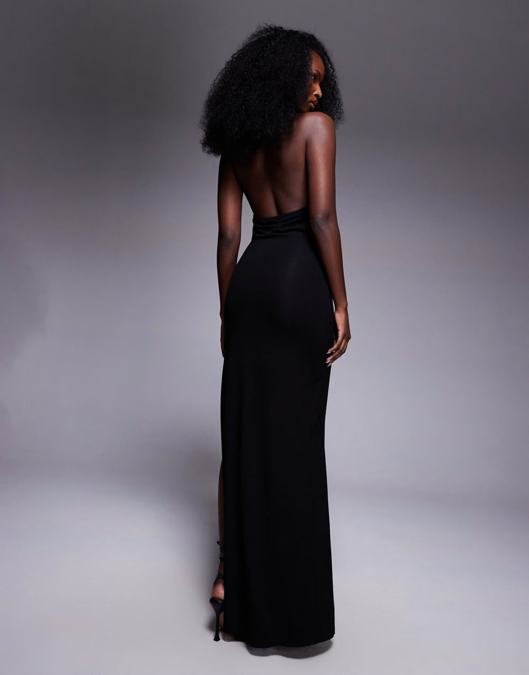 Rochie maxi ASOS, negru