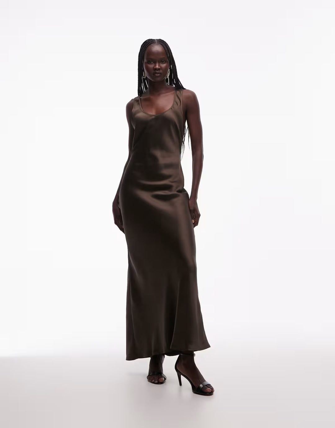 Rochie maxi ASOS, maro