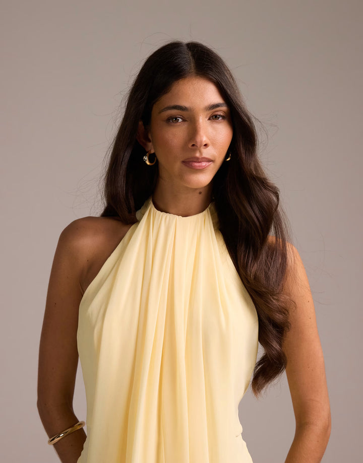 Rochie maxi ASOS, galben