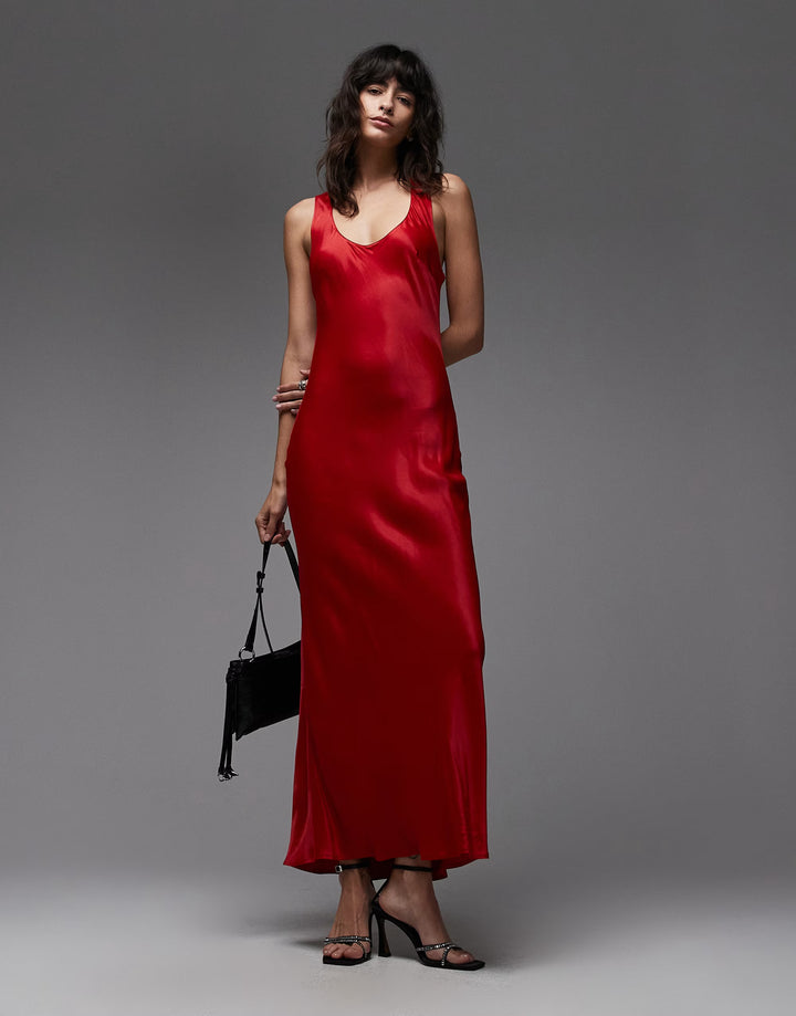 Rochie maxi ASOS, roșu