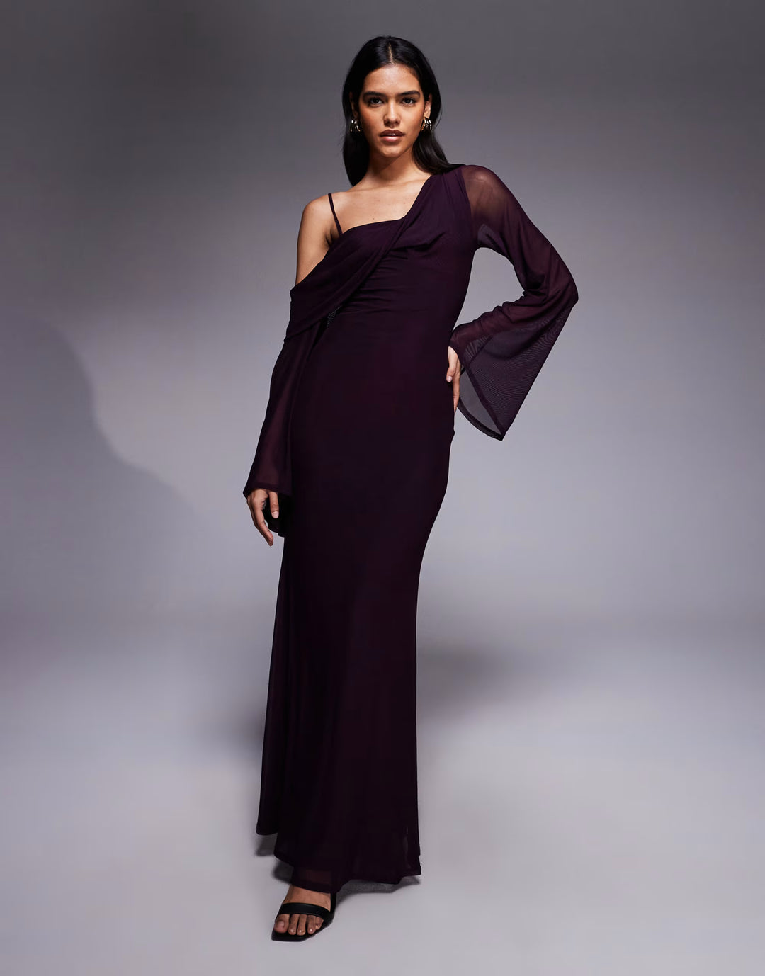 Rochie maxi ASOS, mov