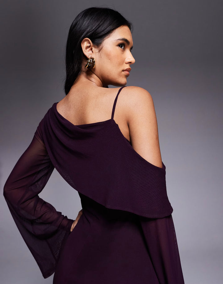 Rochie maxi ASOS, mov