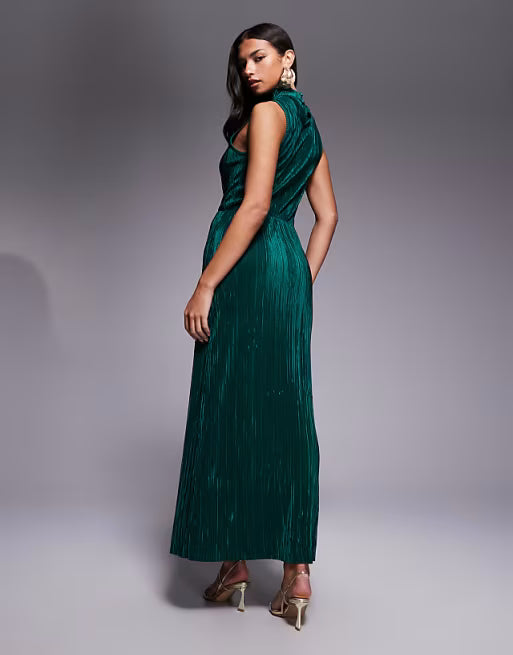 Rochie maxi ASOS, verde