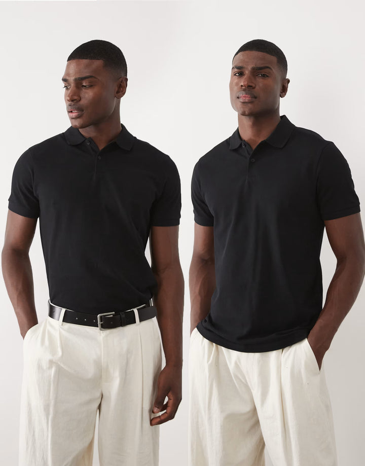 Set tricouri ASOS, negru