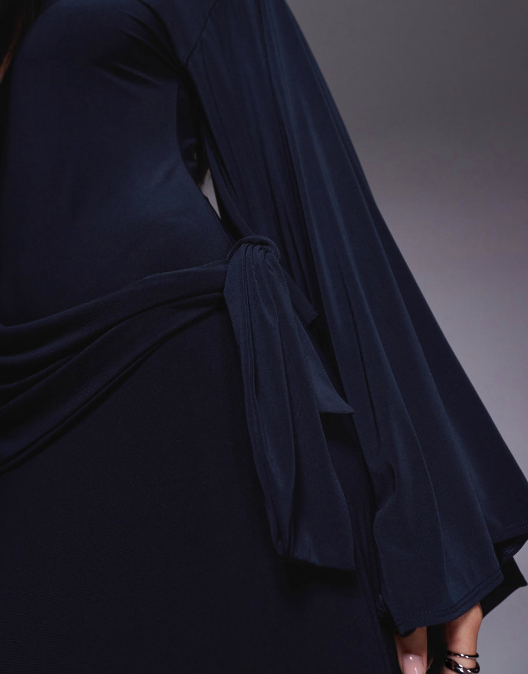 Rochie maxi ASOS, bleumarin