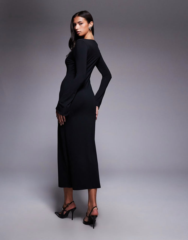 Rochie maxi ASOS, negru