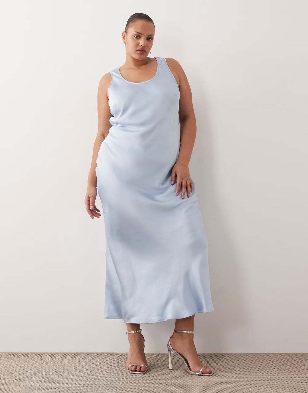 Rochie maxi ASOS, albastru
