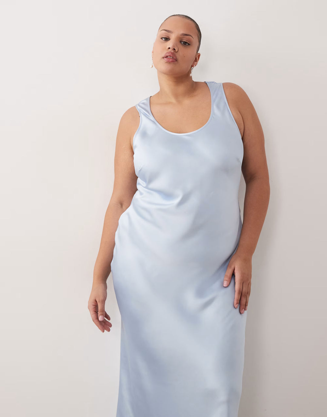 Rochie maxi ASOS, albastru