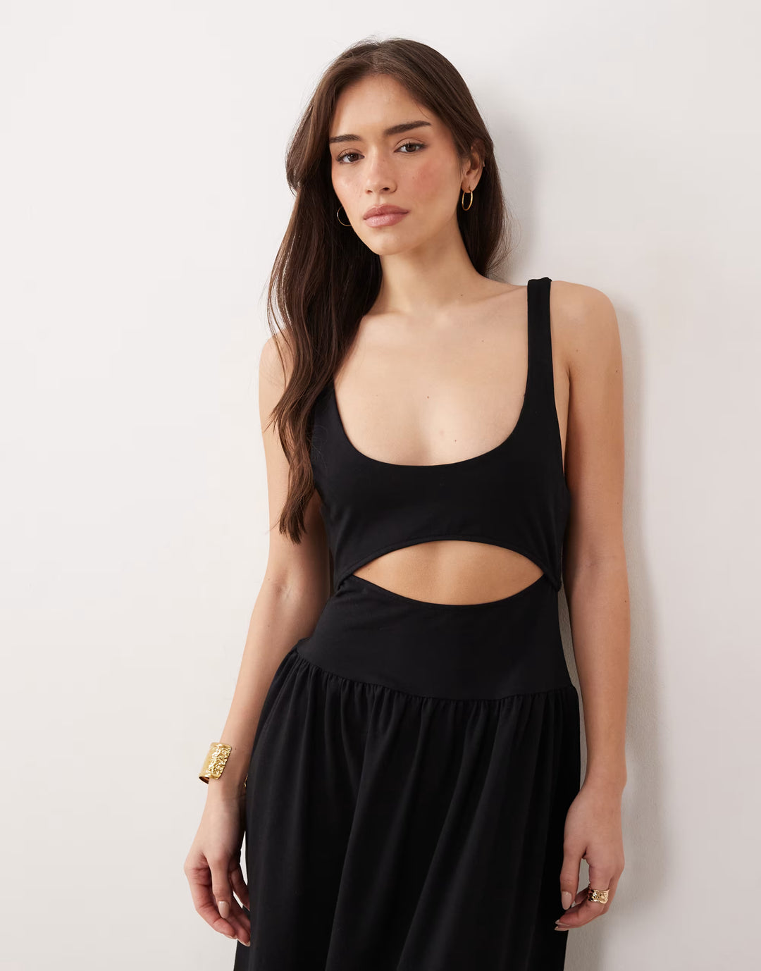 Rochie maxi ASOS, negru