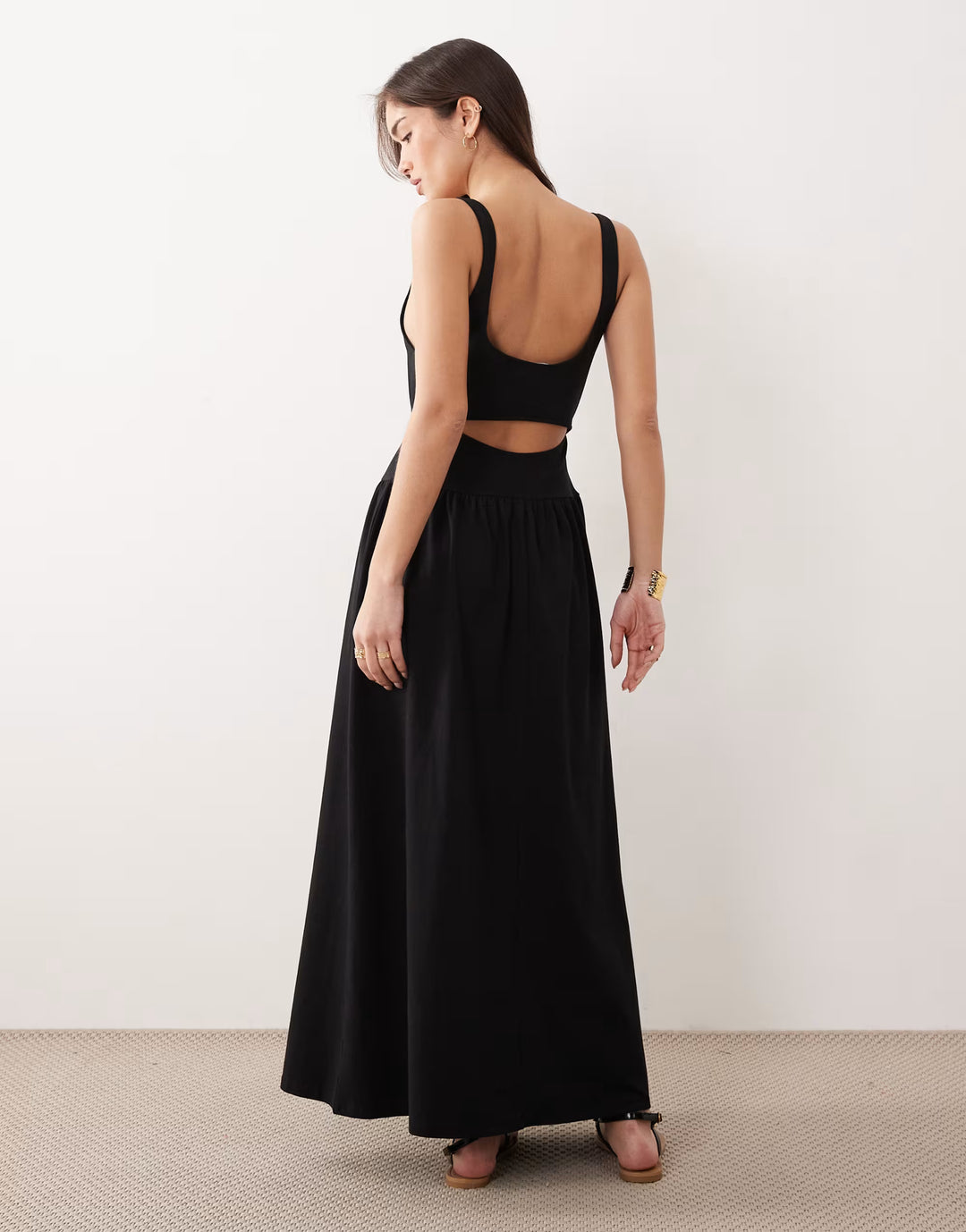 Rochie maxi ASOS, negru