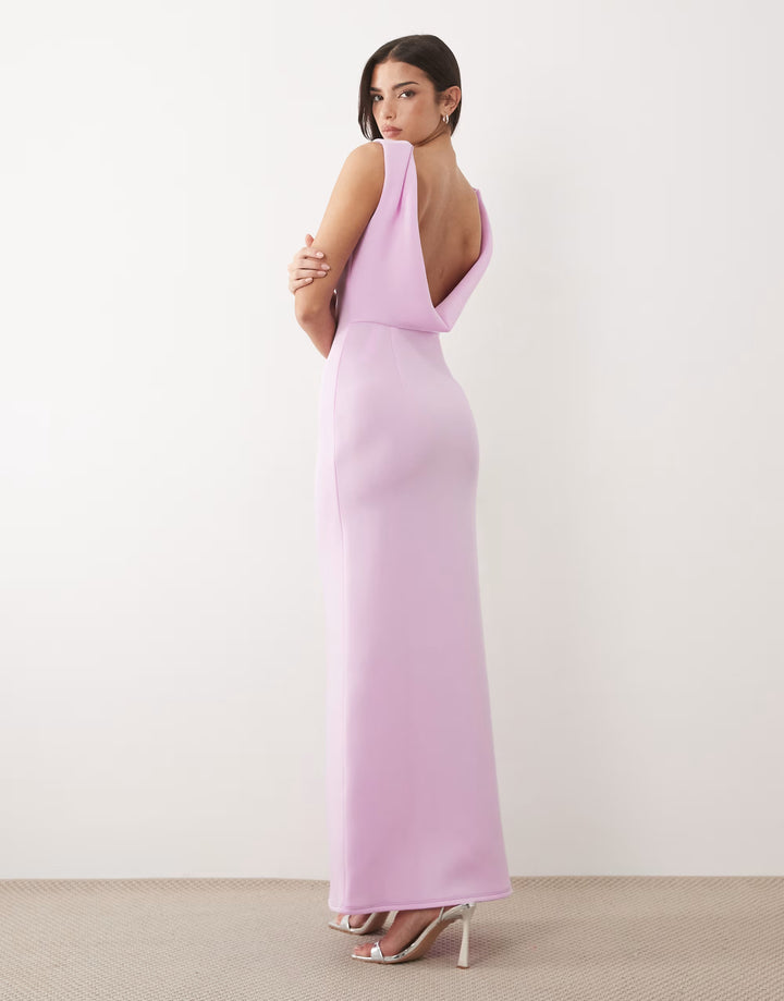 Rochie maxi ASOS, roz