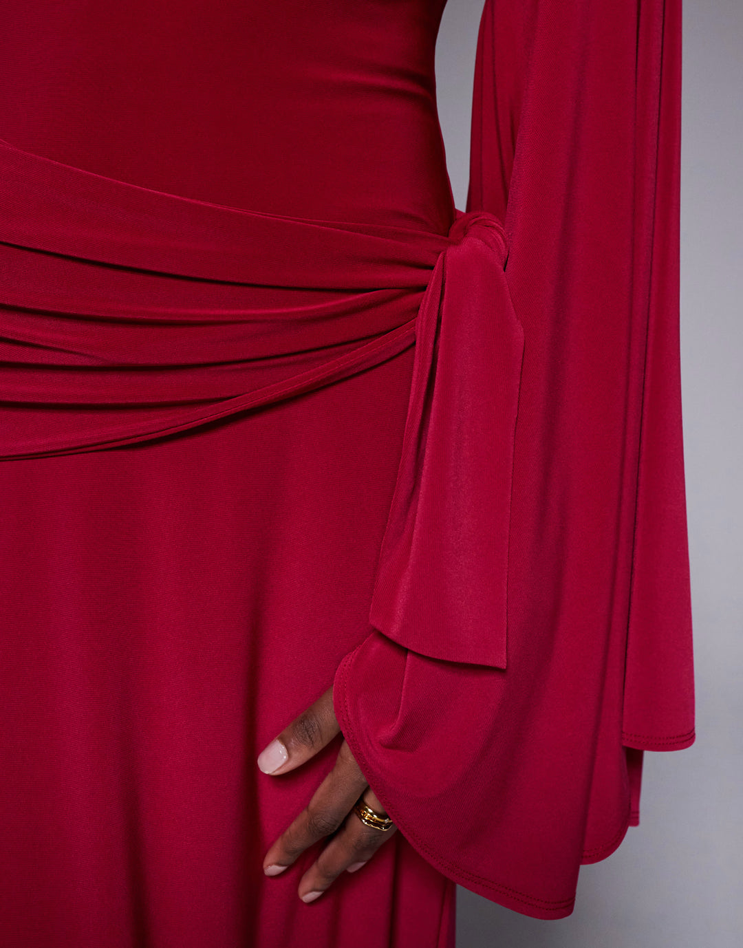 Rochie maxi ASOS, rosu