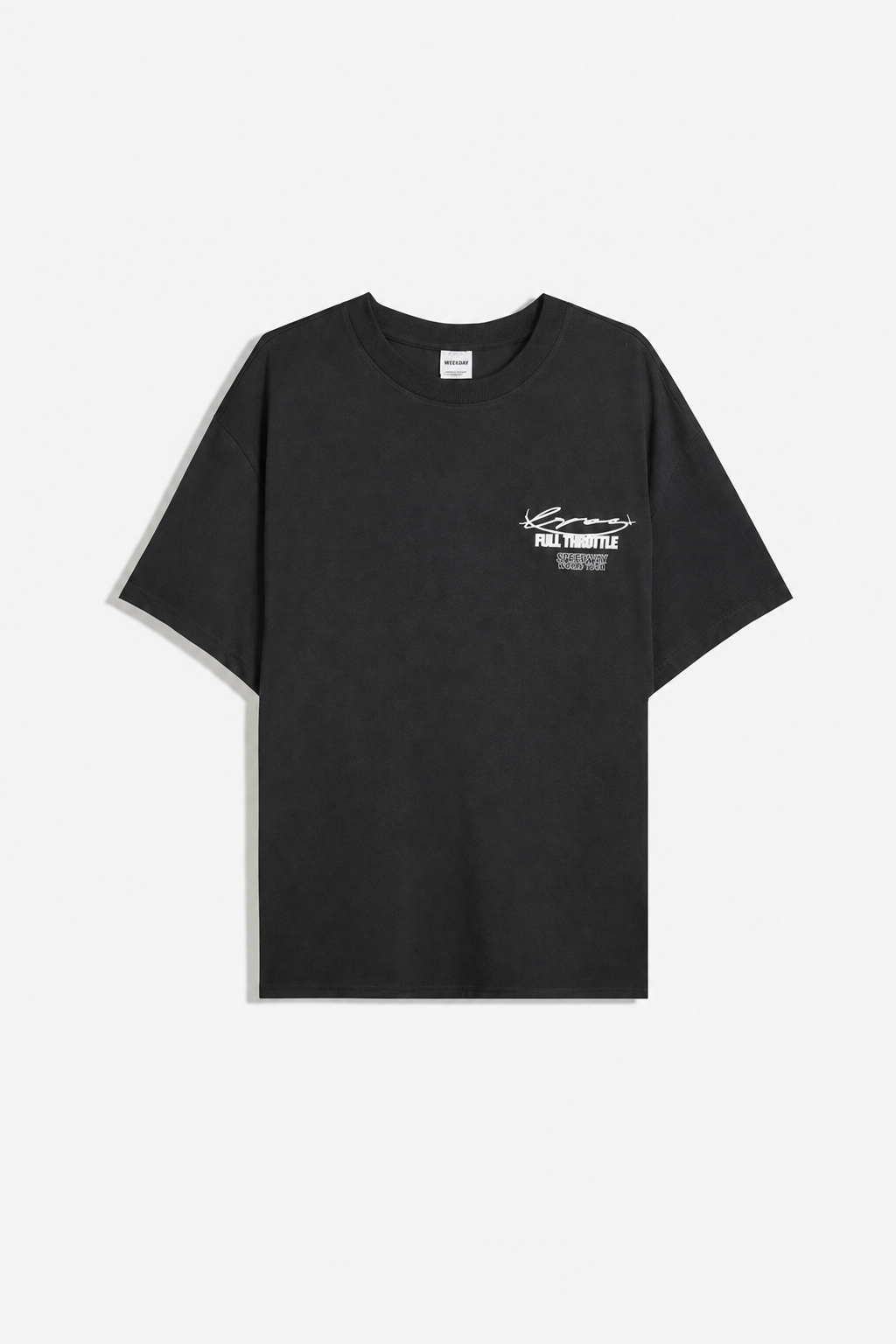 Póló BERSHKA, fekete