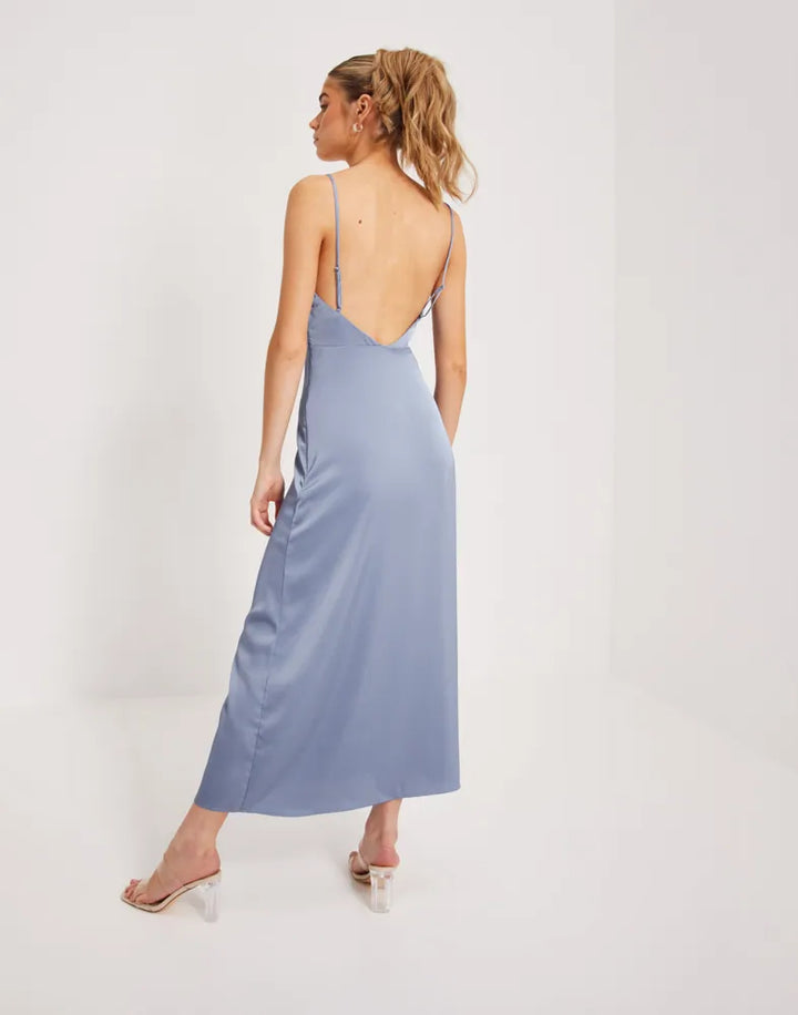 Rochie midi VILA, albastru