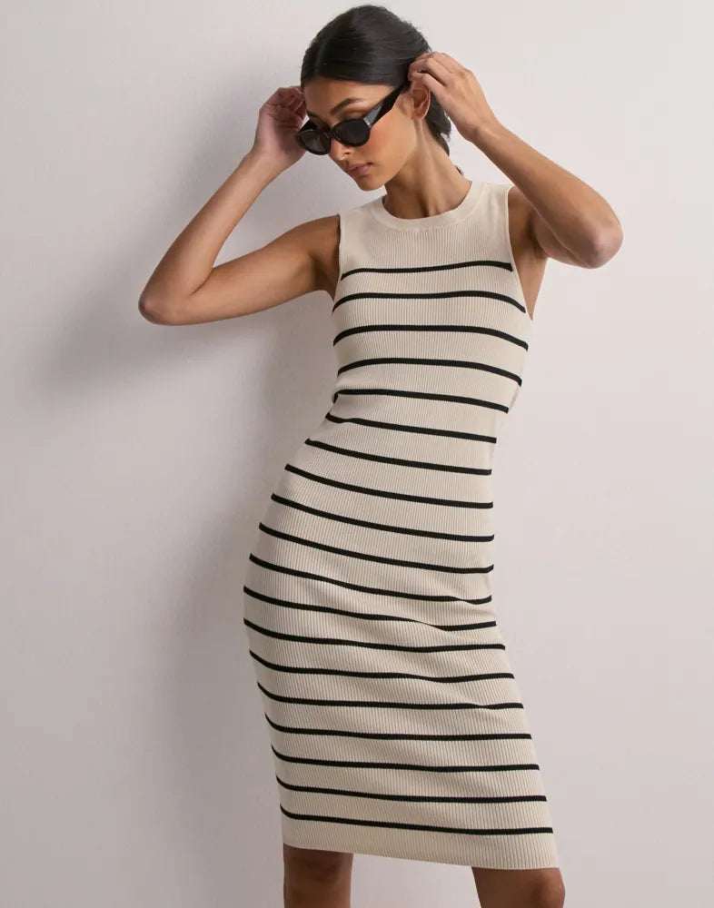 VERO MODA midiruha, bézs